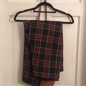 JCrew Martie Pant in Stewart stretch plaid